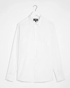 Long Sleeve Double Cuff Shirt| White -Wear Lusty Sales Store w08pn655722s