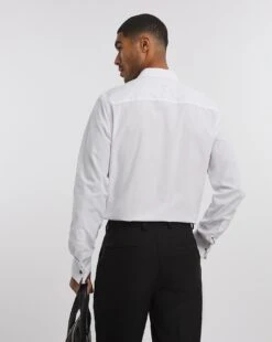 Long Sleeve Double Cuff Shirt| White -Wear Lusty Sales Store w08pn655752w