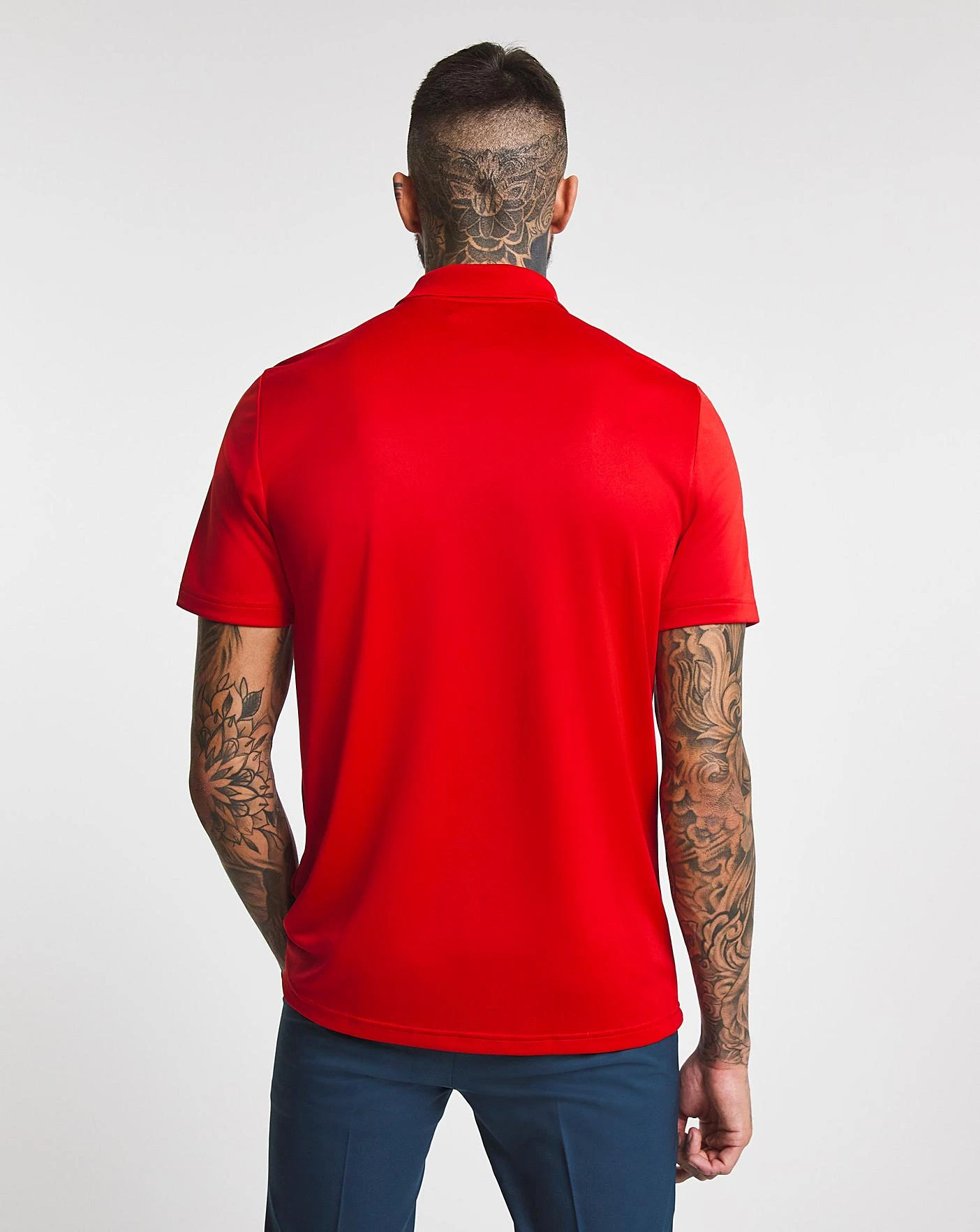 Adidas Golf Performance Polo| Red 3 Adidas Golf Performance Polo| Red - Image 3