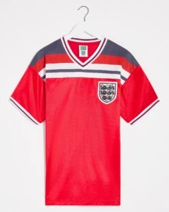 England 1982 World Cup Finals Away Shirt| Red