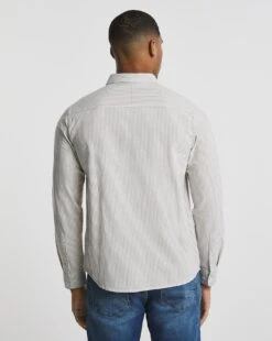 Tan Long Sleeve Stripe Oxford Shirt| Tan 8 Tan Long Sleeve Stripe Oxford Shirt| Tan -Wear Lusty Sales Store w08wv434737w