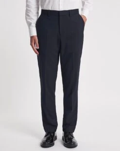 Regular Fit Charcoal Stretch Formal Trouser| Navy 9 Regular Fit Charcoal Stretch Formal Trouser| Navy -Wear Lusty Sales Store w08yy392761w
