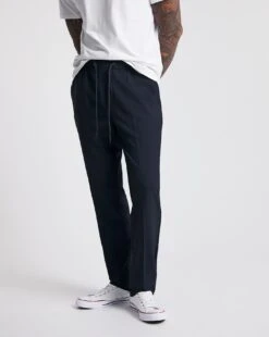 Navy Elasticated Jogger Trouser| Navy 8 Navy Elasticated Jogger Trouser| Navy -Wear Lusty Sales Store w08yy413751w