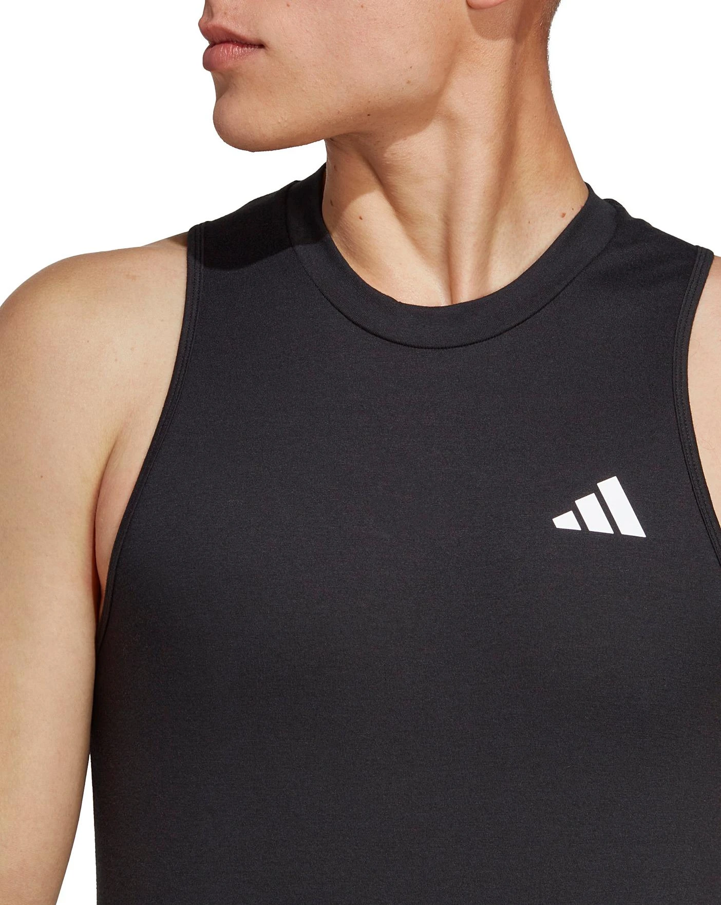 Adidas Essentials Training Tank Top| Black 5 Adidas Essentials Training Tank Top| Black - Image 5