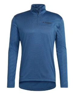 Adidas Terrex Half Zip Mid Layer Top| Steel 9 Adidas Terrex Half Zip Mid Layer Top| Steel -Wear Lusty Sales Store x01rb470500s