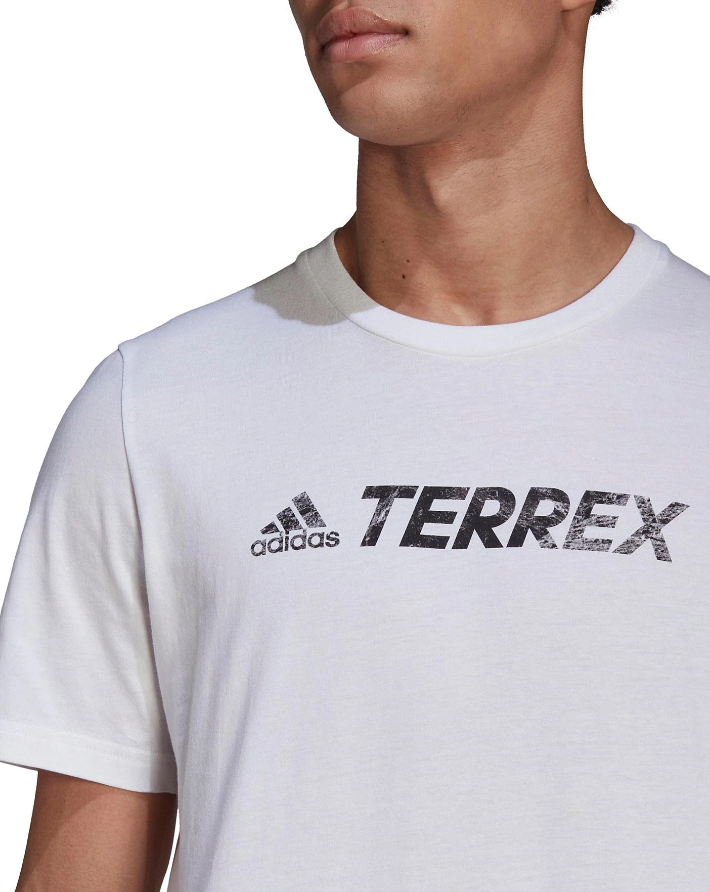 Adidas Terrex Logo T-Shirt| White 5 Adidas Terrex Logo T-Shirt| White - Image 5