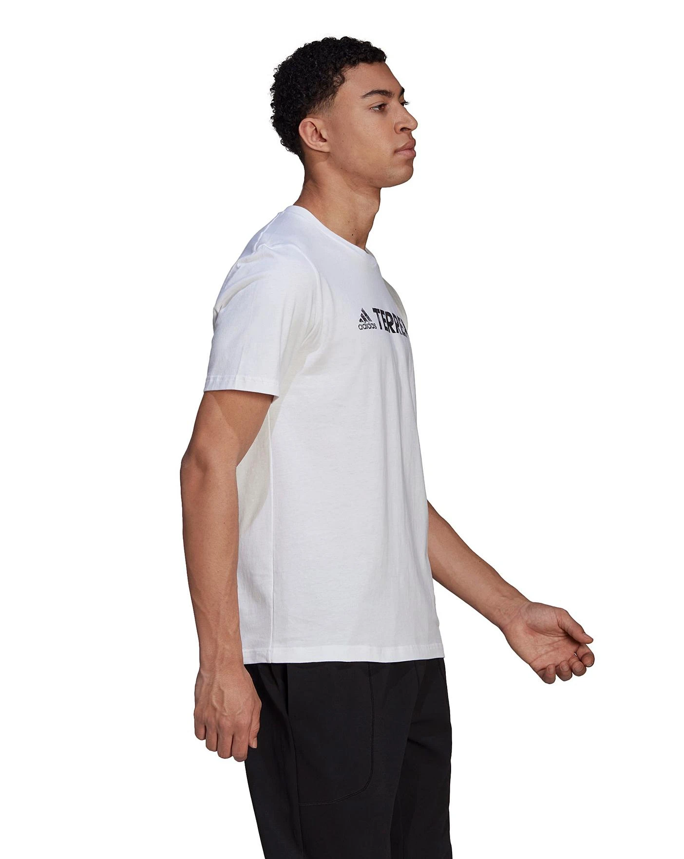 Adidas Terrex Logo T-Shirt| White 6 Adidas Terrex Logo T-Shirt| White - Image 6