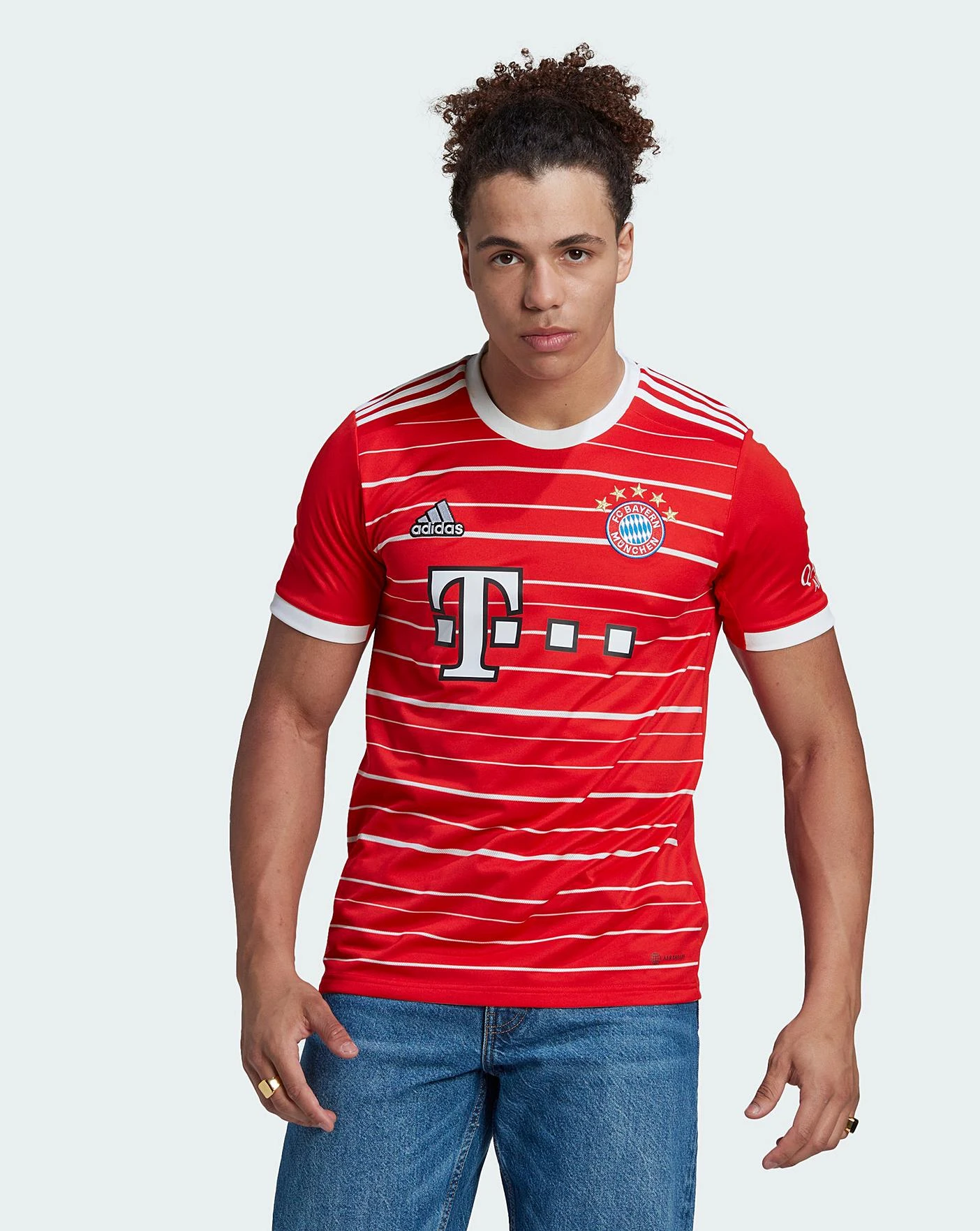 Adidas FC Bayern Munich 2022/23 Short Sleeve Home Jersey| Red/White 1 Adidas FC Bayern Munich 2022/23 Short Sleeve Home Jersey| Red/White