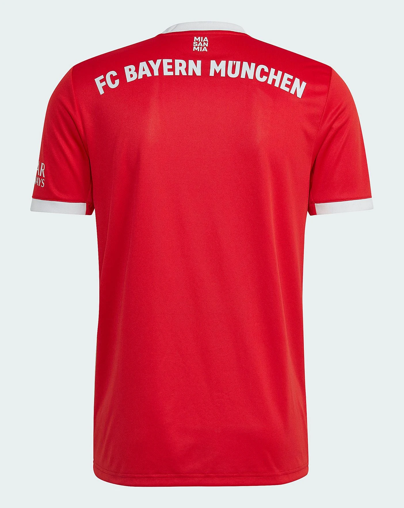 Adidas FC Bayern Munich 2022/23 Short Sleeve Home Jersey| Red/White 3 Adidas FC Bayern Munich 2022/23 Short Sleeve Home Jersey| Red/White - Image 3