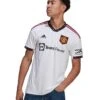 Adidas Manchester United FC 2022/23 Short Sleeve Away Jersey| White