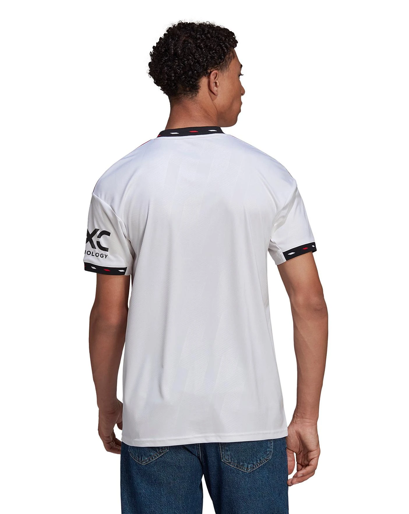 Adidas Manchester United FC 2022/23 Short Sleeve Away Jersey| White 4 Adidas Manchester United FC 2022/23 Short Sleeve Away Jersey| White - Image 4