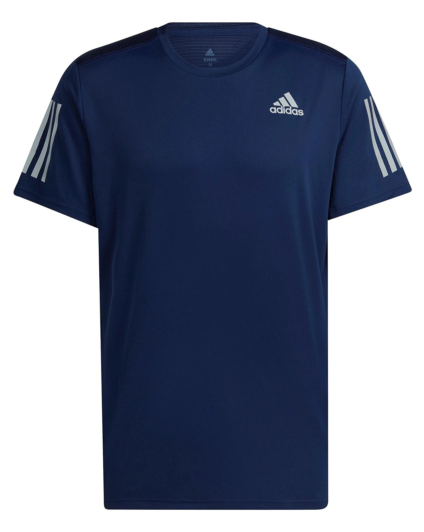 Adidas On The Run T-Shirt| Navy 6 Adidas On The Run T-Shirt| Navy - Image 6