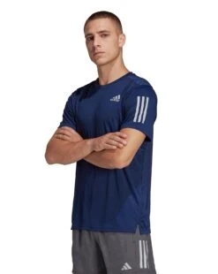 Adidas On The Run T-Shirt| Navy