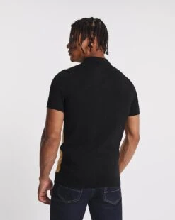 Short Sleeve Stripe Knitted Polo| Ecru -Wear Lusty Sales Store x08ak576773w