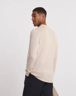 Merino Wool Long Sleeve Polo| Stone -Wear Lusty Sales Store x08al352740w