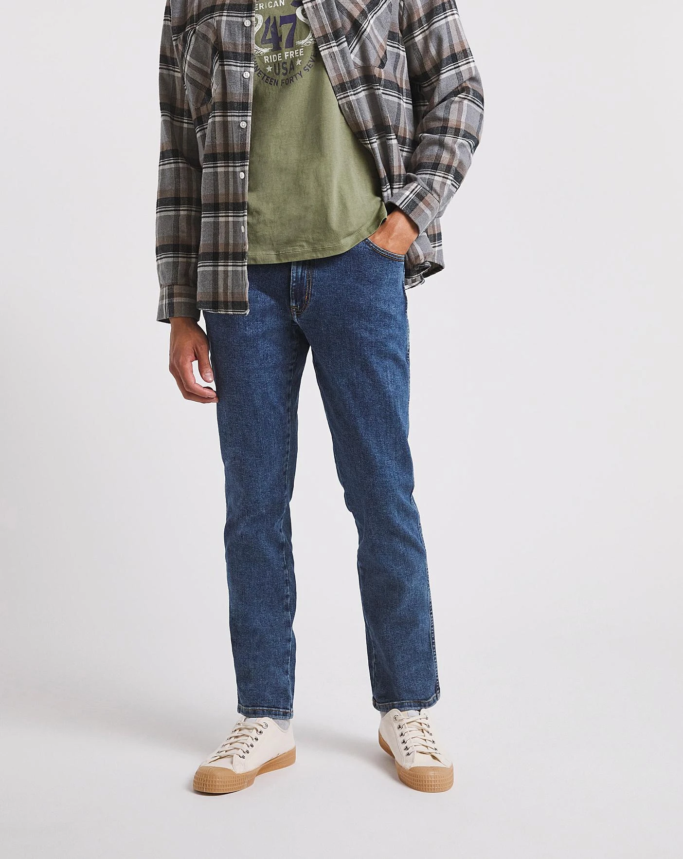 Wrangler Texas Slim Jean| Stonewash 1 Wrangler Texas Slim Jean| Stonewash