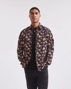 Joe Browns Cheers To Christmas Shirt| Black