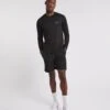 Jacamo Active Long Sleeve Training Top| Black