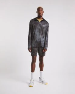 Jacamo Active Soft 1/4 Zip Tie Dye| Black