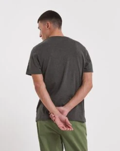 Grandad T-Shirt Long| Charcoal -Wear Lusty Sales Store x08mo556752w