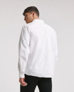 Long Sleeve Oxford Shirt Long| White -Wear Lusty Sales Store x08ms258735w