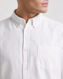 Long Sleeve Oxford Shirt Long| White -Wear Lusty Sales Store x08ms258736w