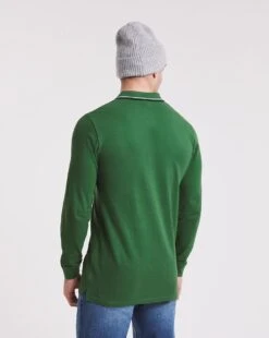 L/S Tipped Polo Long| Dark Green 6 L/S Tipped Polo Long| Dark Green -Wear Lusty Sales Store x08oc737733w