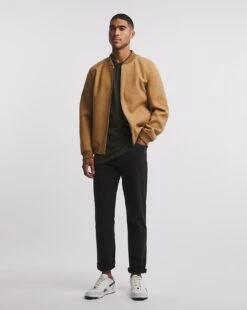 Pique Polo Long| Dark Khaki -Wear Lusty Sales Store x08sw236707w