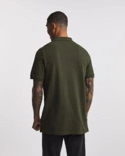Pique Polo Long| Dark Khaki -Wear Lusty Sales Store x08sw236708w