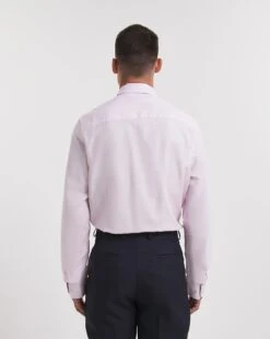 William Hunt Pin Point Jaquard Shirt| Pink -Wear Lusty Sales Store x08vm366740w