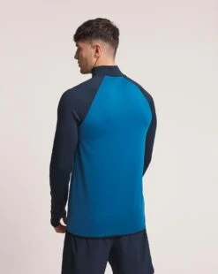 Okami Cardio 1/4 Zip Long Sleeve Top| Cobalt/Navy 9 Okami Cardio 1/4 Zip Long Sleeve Top| Cobalt/Navy -Wear Lusty Sales Store x08vp820747w