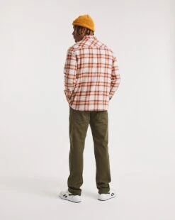 Long Sleeve Flannel Check Shirt| Oatmeal -Wear Lusty Sales Store x08wv845774w
