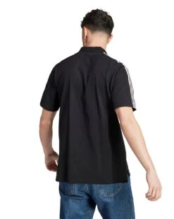 Adidas 3-Stripes Polo Shirt| Black/White -Wear Lusty Sales Store y01ab321502s