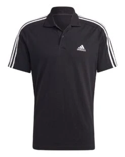 Adidas 3-Stripes Polo Shirt| Black/White -Wear Lusty Sales Store y01ab321504s
