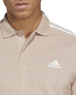 Adidas 3-Stripes Polo Shirt| Taupe/White 13 Adidas 3-Stripes Polo Shirt| Taupe/White -Wear Lusty Sales Store y01ab327506s