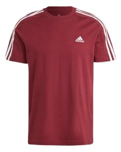 Adidas Essentials 3-Stripes T-Shirt| Red/White 11 Adidas Essentials 3-Stripes T-Shirt| Red/White -Wear Lusty Sales Store y01ab427501s
