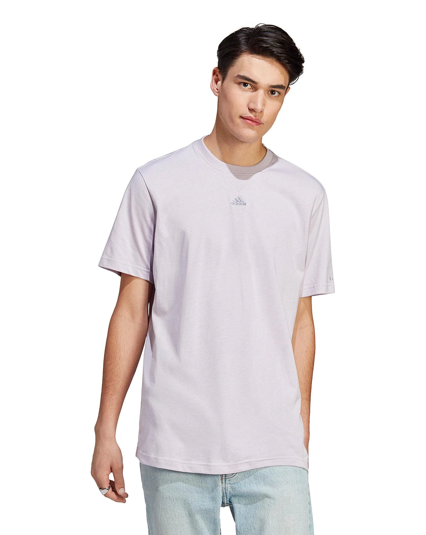 Adidas ALL SZN T-Shirt| Silver 1 Adidas ALL SZN T-Shirt| Silver