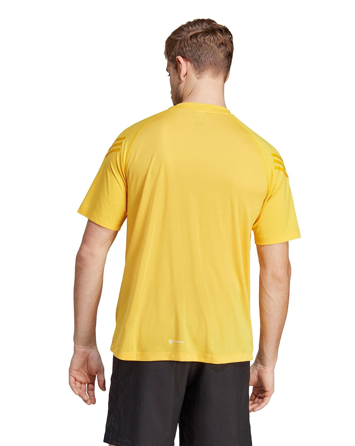 Adidas Train Icons Training T-Shirt| Gold 5 Adidas Train Icons Training T-Shirt| Gold - Image 5