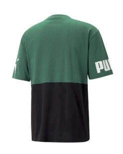 PUMA Power Colourblock Tee| Green 10 PUMA Power Colourblock Tee| Green -Wear Lusty Sales Store y01gp289500s