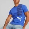 PUMA Essential Plus Logo T Shirt| Blue