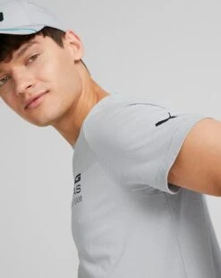 PUMA Mercedes F1 Logo T Shirt| Silver -Wear Lusty Sales Store y01gp322505s