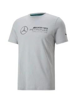 PUMA Mercedes F1 Logo T Shirt| Silver -Wear Lusty Sales Store y01gp322506s