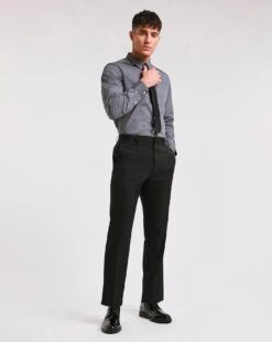 Grey Long Sleeve Formal Shirt Long| Grey -Wear Lusty Sales Store y01mw029502c