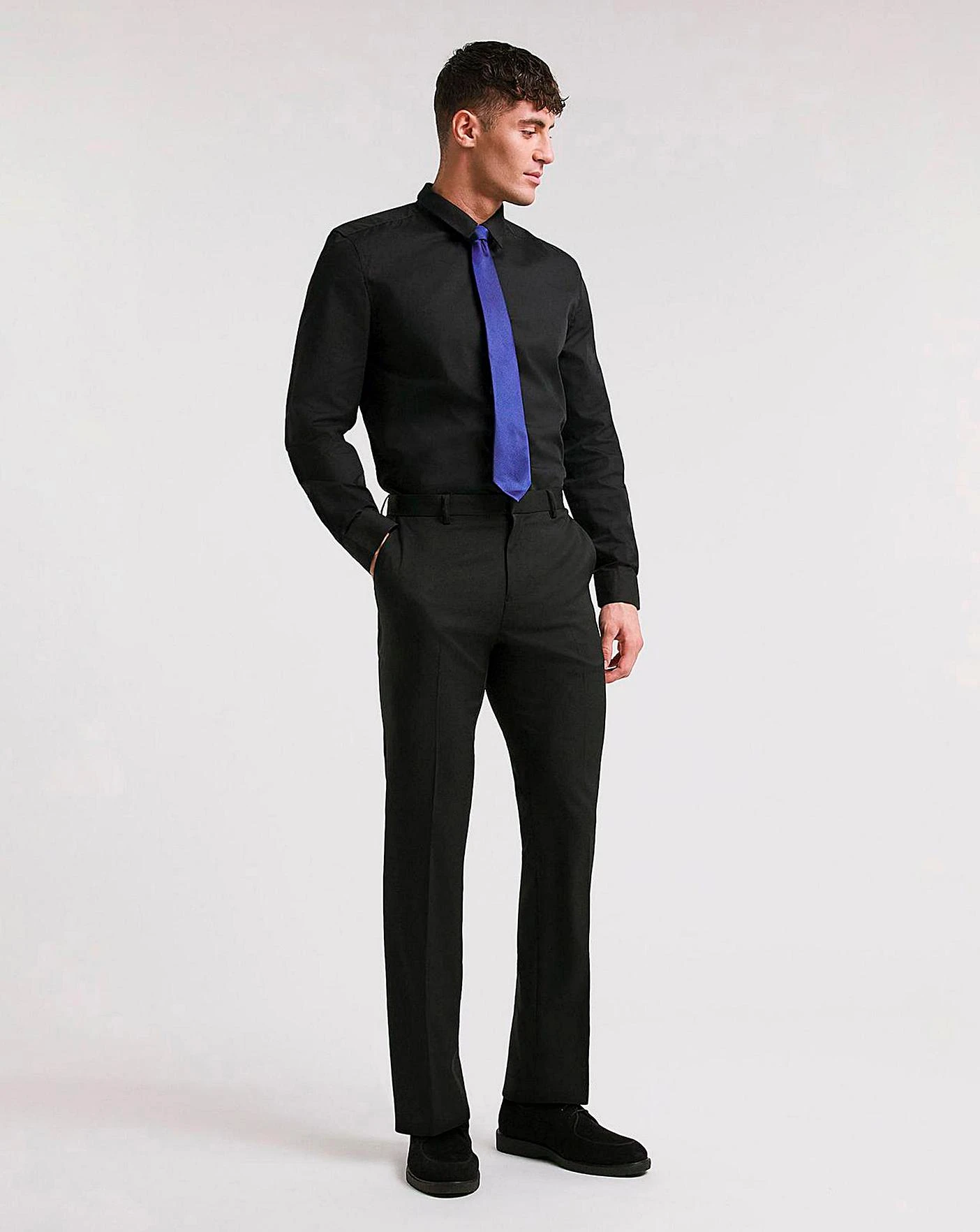 Black Long Sleeve Formal Shirt Reg| Black 4 Black Long Sleeve Formal Shirt Reg| Black - Image 4