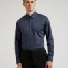 Ted Baker Steel Slim Fit Shirt| Navy