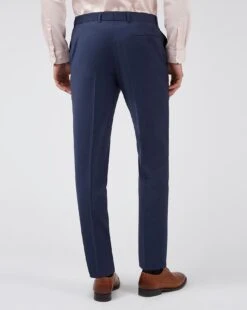 Ted Baker Slim Fit Panama Trouser| Blue -Wear Lusty Sales Store y01rc180682s