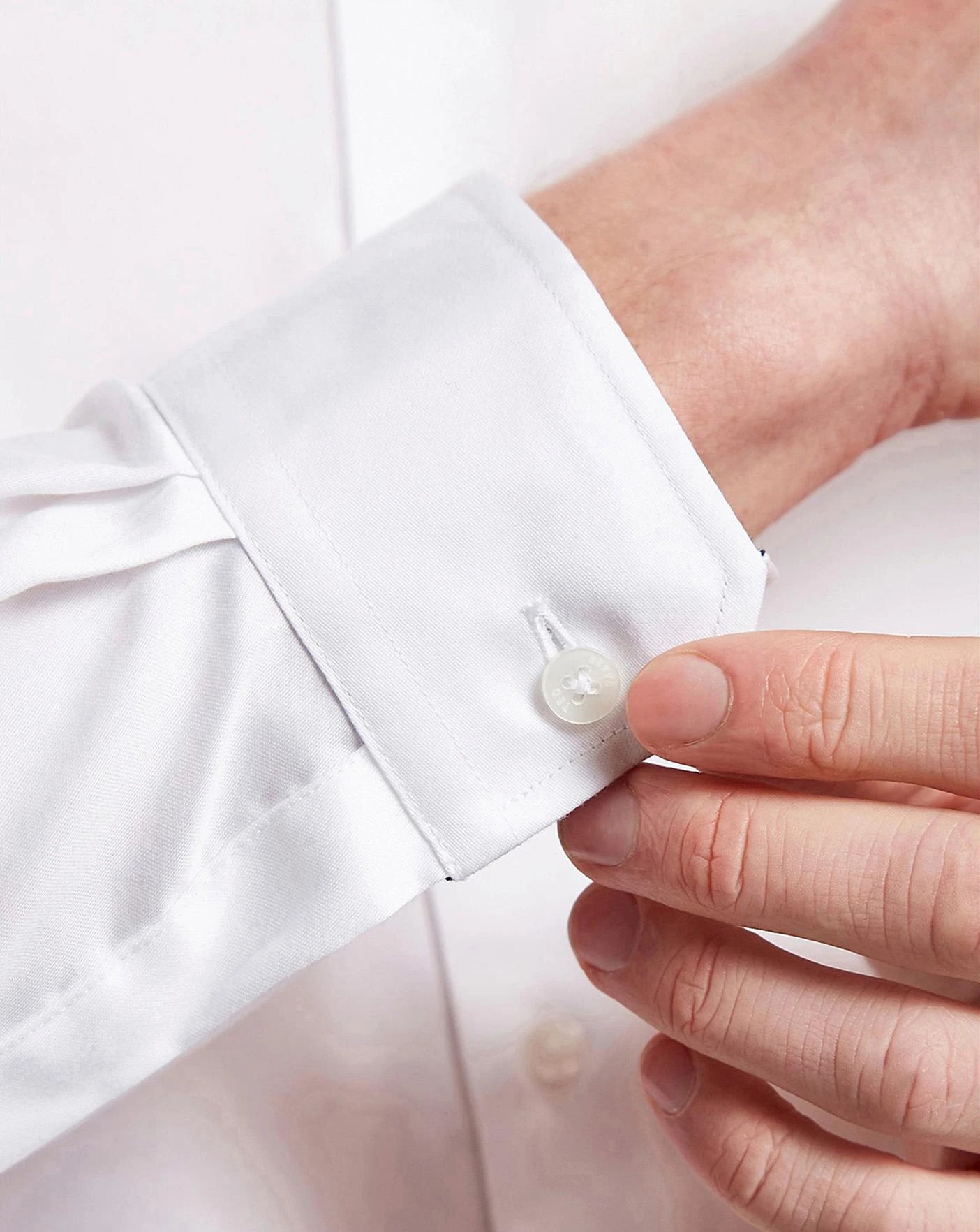 Ted Baker Stretch Slim Fit Shirt| White 3 Ted Baker Stretch Slim Fit Shirt| White - Image 3