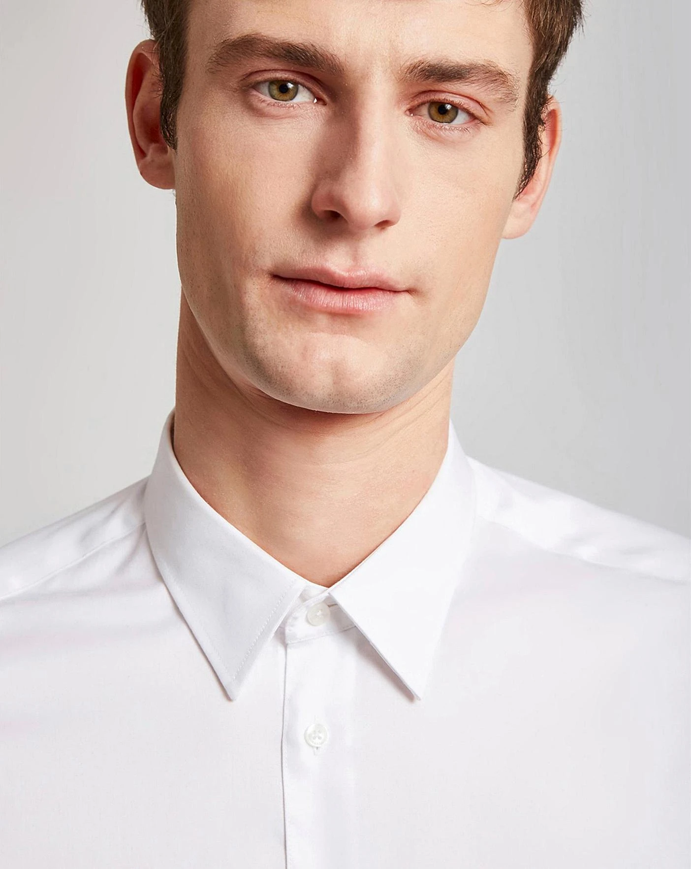 Ted Baker Stretch Slim Fit Shirt| White 4 Ted Baker Stretch Slim Fit Shirt| White - Image 4