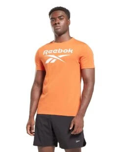 Reebok Logo Tee| Orange
