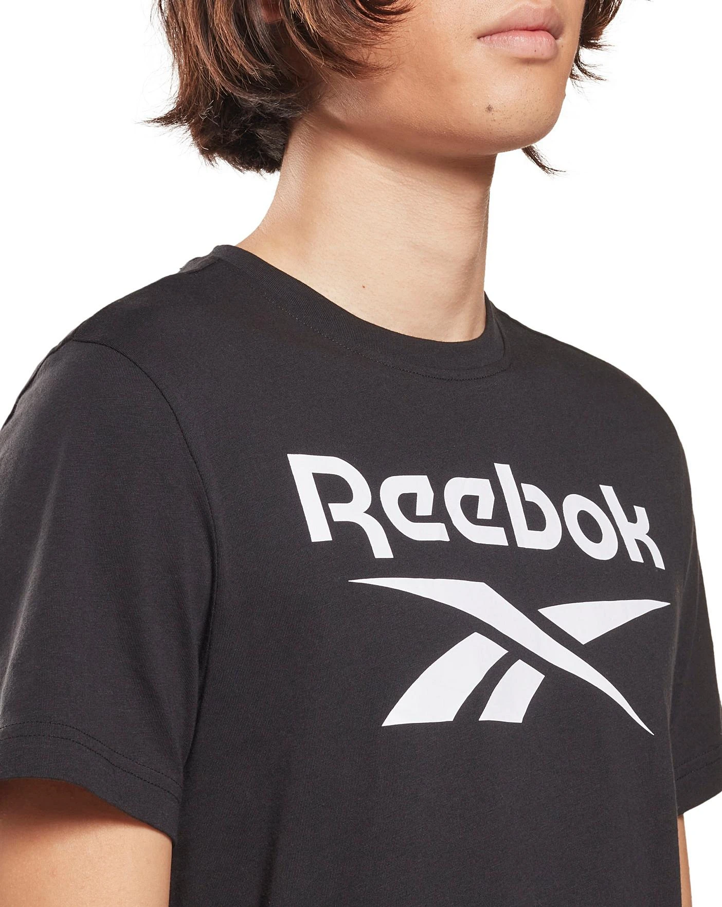 Reebok Logo Tee| Black 2 Reebok Logo Tee| Black - Image 2